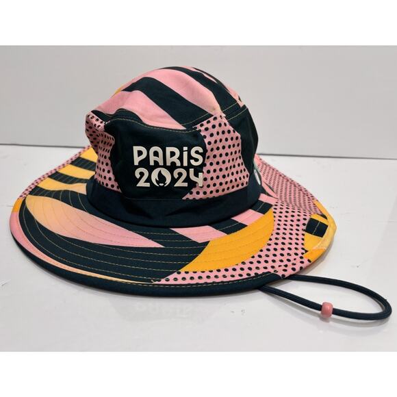 Paris 2024 Decathalon Olympics Games Volunteer Employee Bucket Sun Hat Large 60 - Picture 1 of 7
